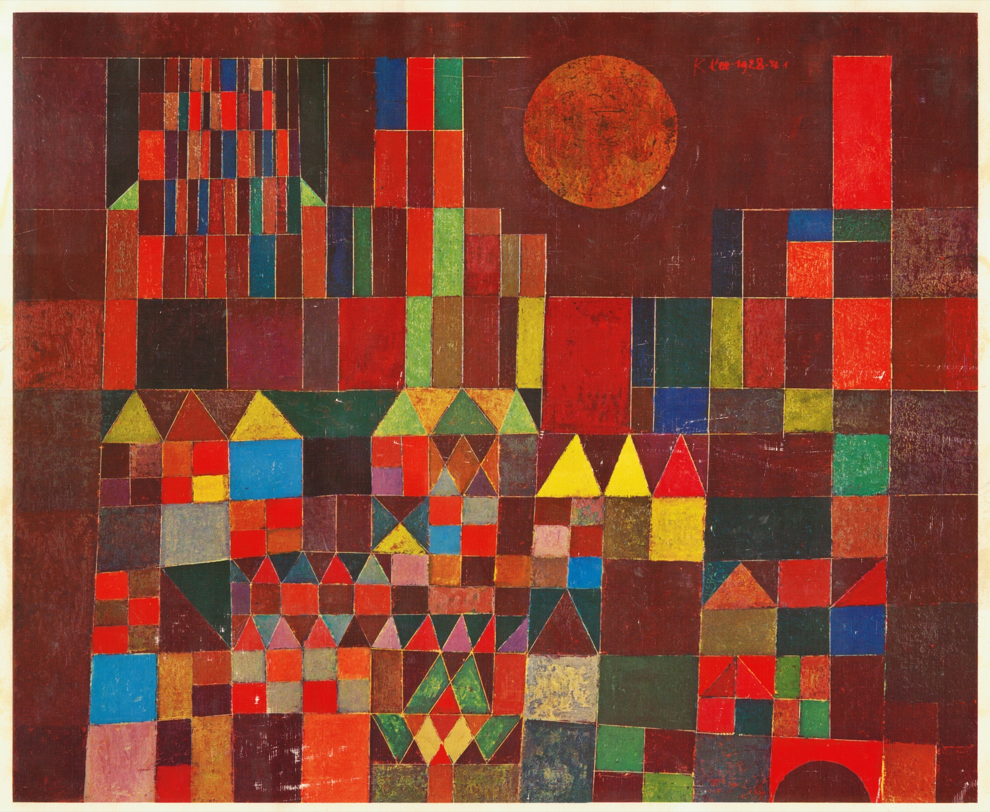 Paul Klee - Castle and Sun